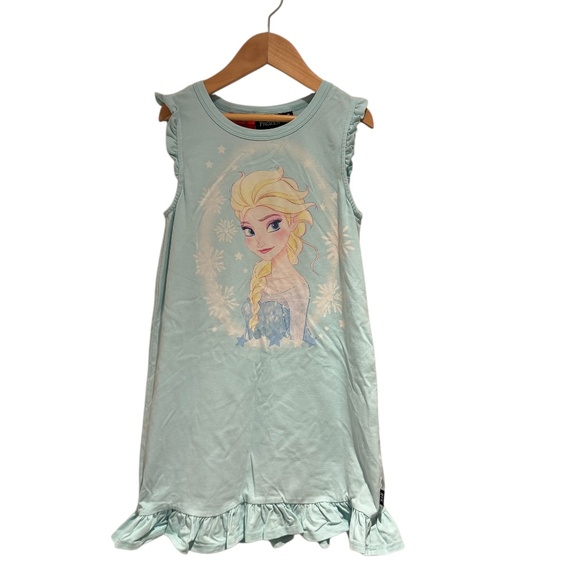 Rock Your Baby x Disney - Frozen Blue Elsa Nightgown - size 7 - Picture 1 of 2